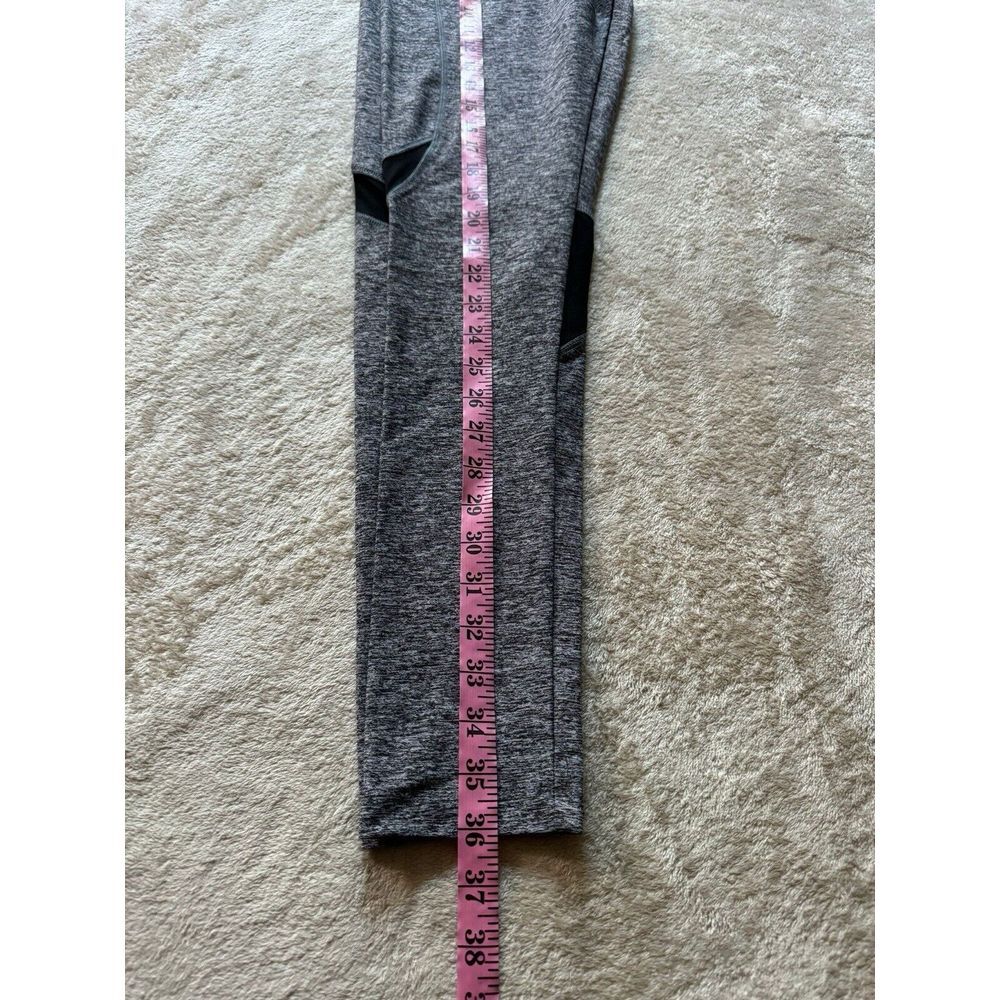 Victorias Secret PINK Ultimate Yoga Pants Gray Black‎ Workout Leggings Size M - Picture 11 of 11
